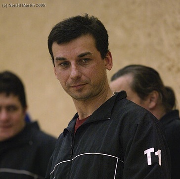 Marcel Pudich jako trenér Chodova (rok 2005). Foto: Martin Neužil.