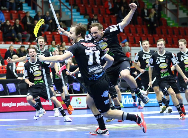 Juho Järvinen rozhodl finále Finského poháru. Foto: flickr Salibandyliiga