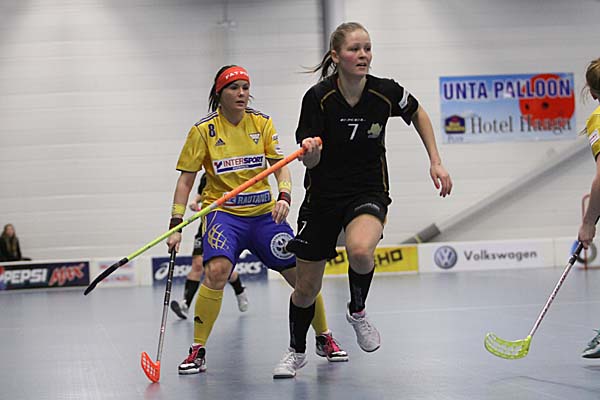 Po ročním angažmá ve Vítkovicích se Mirva Laitinen vrátí do Česka jako hráčka SB-Pro. Foto: unihockey-pics.de