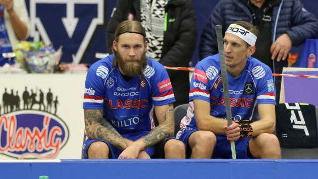 Jarkko Nieminen nastoupil v útoku s Lassi Vänttinenem. Foto: flickr Salibandyliiga