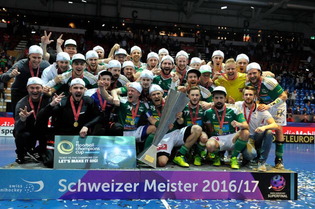 Wiler porazil v superfinále Malans po nájezdech a slaví švýcarský titul! Foto: Facebook SV Wiler Ersigen