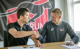 Tomáš Sladký a Mattias Flodén. Foto: web FBC Lerum