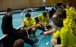 Martin Hovořák koučoval minulou sezonu juniorský tým SKV. Foto: SKVflorbal.cz