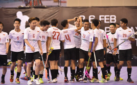 Hráči Singapuru slaví, po čtyřech letech si znovu zahrají na MS. Foto: Jirawat Srikong - IFF Flickr.