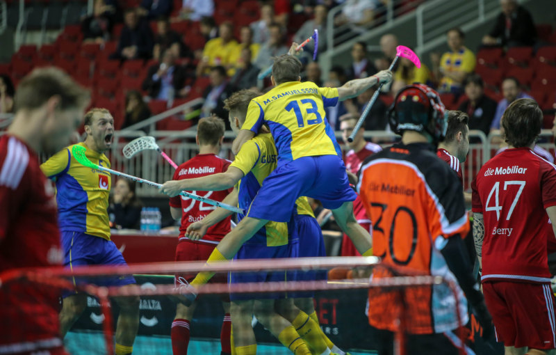 Švédové si podmanili první semifinále a slaví. FOTO: Flickr IFF.