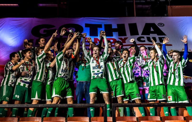 Dorostenci Bohemky slaví zlato na Gothia cupu 2017. Foto: Gothia Innebandy Cup