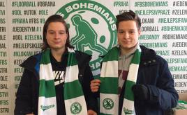 Bratři Gärtnerové už v zelenobílých barvách. Foto: FbŠ Bohemians