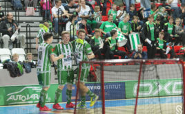 Radost Bohemians před plnými tribunami. Foto: Šimon Jiráček