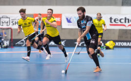 Jan Natov navázal na loňskou sezonu a opět táhl ofenzivu Mladé Boleslavi. Foto: Martin Flousek, Florbal Mladá Boleslav