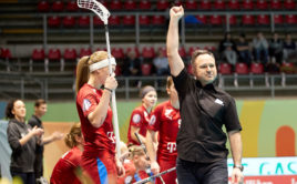 Český tým má důvod slavit, povedlo se mu utkání se Slovenskem. Foto: Michael Peter, IFF