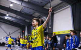 Ostravané po třetí výhře v řadě pořádně zamotali boj o play off. Foto: FBC ČPP Ostrava, Český florbal