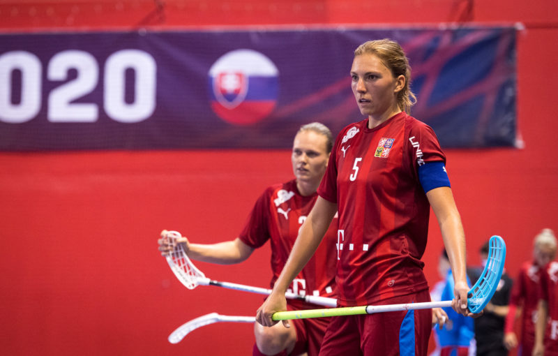 Eliška Krupnová je novou reprezentační rekordmankou. Foto: Martin Flousek, Český florbal