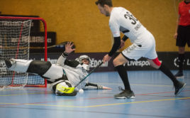 Luděk Ondráček vystřelil Hattricku na hřišti Liberce vítězství při hře v oslabení. Foto: FBC Liberec, Český florbal