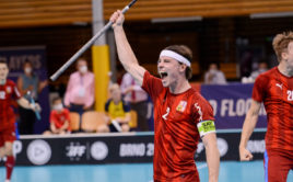 Kapitán českých juniorů Filip Forman vsítil v duelu se Švédskem jeden gól. Foto: Alena Zapletalová
