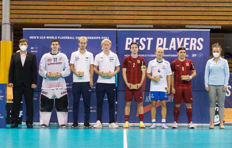 Do all star týmu světového šampionátu byli vybráni tři čeští hráč. Foto: Martin Flousek