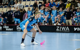 Filip Langer nakonec nastoupil do klíčového šestého utkání proti Helsingborgu. Foto: FBC Kalmarsund