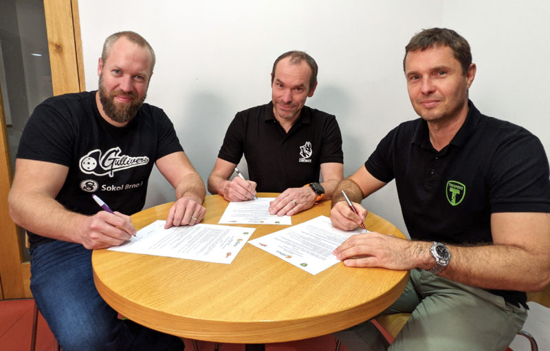 Tři brněnské kluby se dohodly na spolupráci při vychovávání nových talentů.