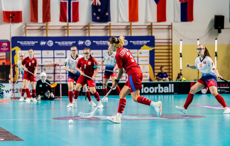 Češky porazily Norsko a jsou v semifinále světového šampionátu. Foto: Karolina Sommer, IFF