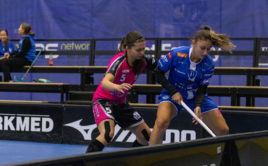 Kristína Belicová zazářila proti Jičínu sedmi body. Foto: Florbal Chodov
