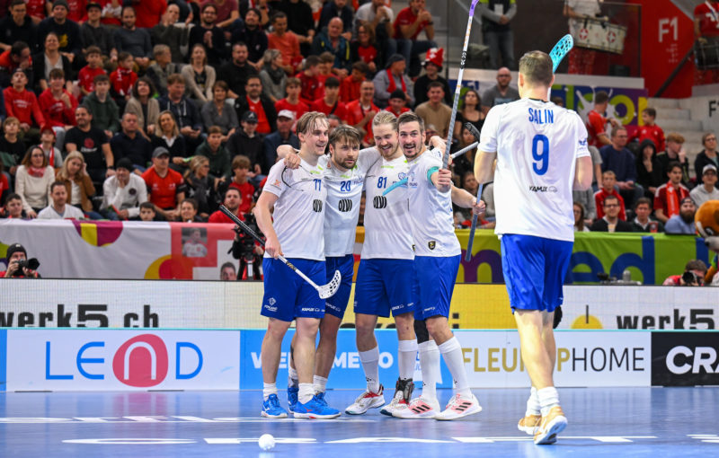 Finové vybojovali po výhře 5:3 bronz. Foto: Markus Aeschimann / www.markus-aeschimann.ch