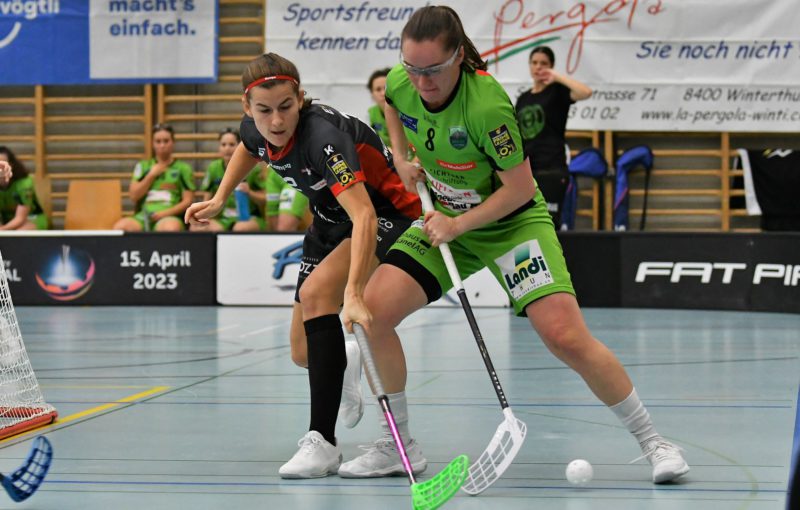 Hana Koníčková dovedla Red Ants k výhře. Foto: Swiss Unihockey