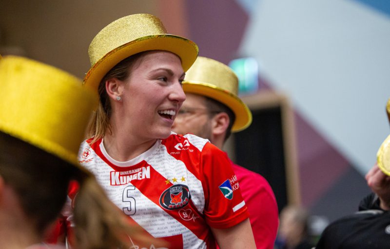 Eliška Krupnová získala s Pixbem švédské pohárové zlato. Foto: Pixbo Wallenstam