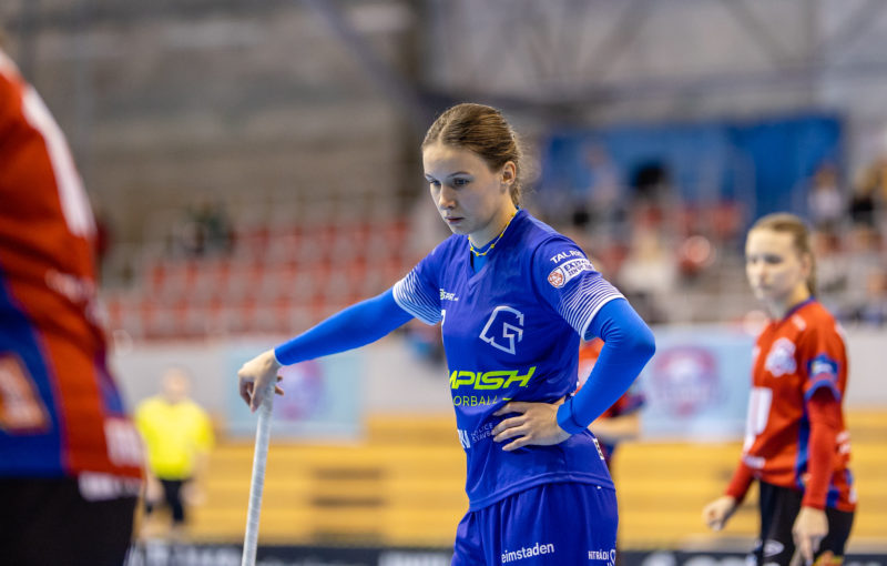 Dominika Buczek bude nově hrát za Kalmarsund. Foto: Pavel Netolička, Florbal Vítkovice