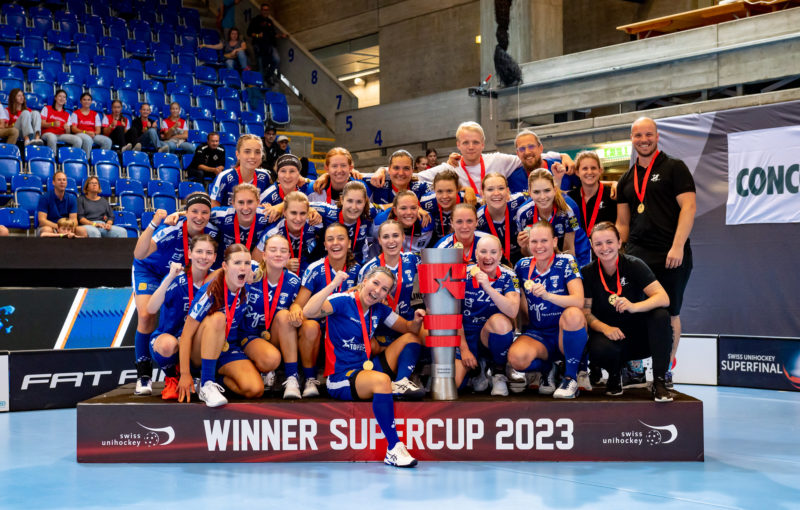 Florbalistky Zugu získaly Supercup. Foto: Swiss Unihockey