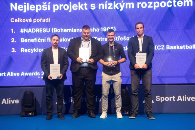 Sport Alive Awards 2023. Projekt Tatranu se umístil na druhé příčce. Foto: Sport Alive