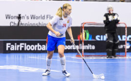 Denisa Ratajová. Foto: Český florbal