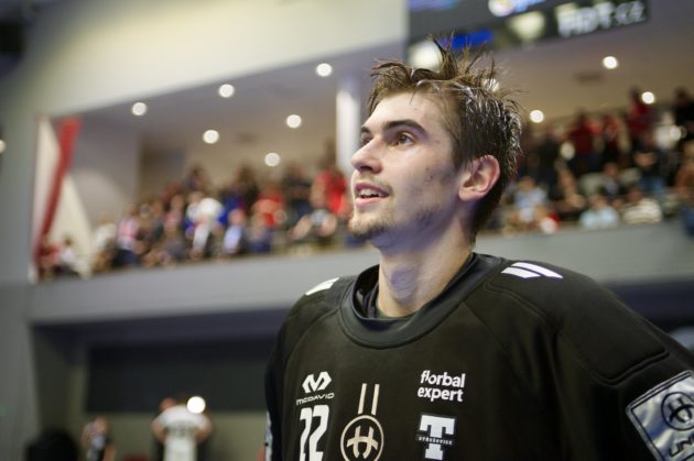 Tomáš Jurco byl jedním z hlavních strůjců střešovického triumfu ve finále Champions Cupu. Foto: Lubomír Skála, Český florbal