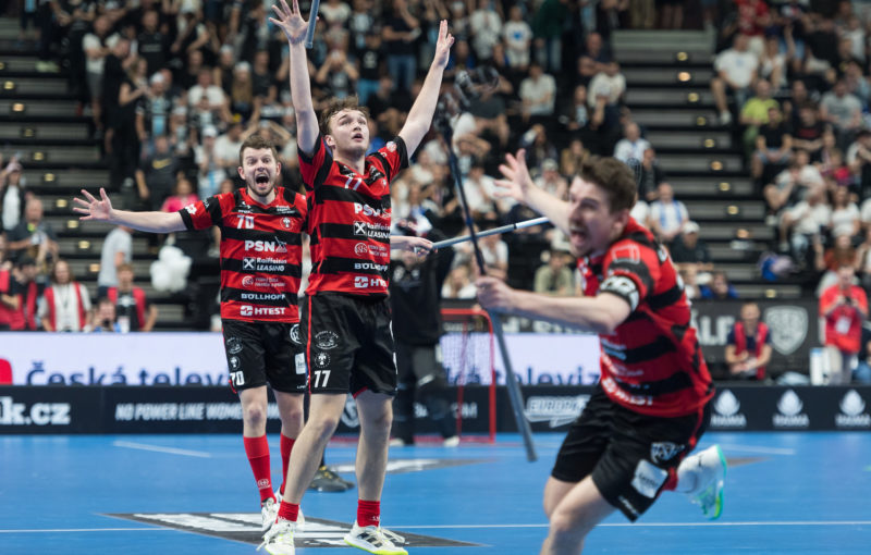 Tomáš Hanák vsítil rozhodující gól. Foto: Martin Flousek, Český florbal