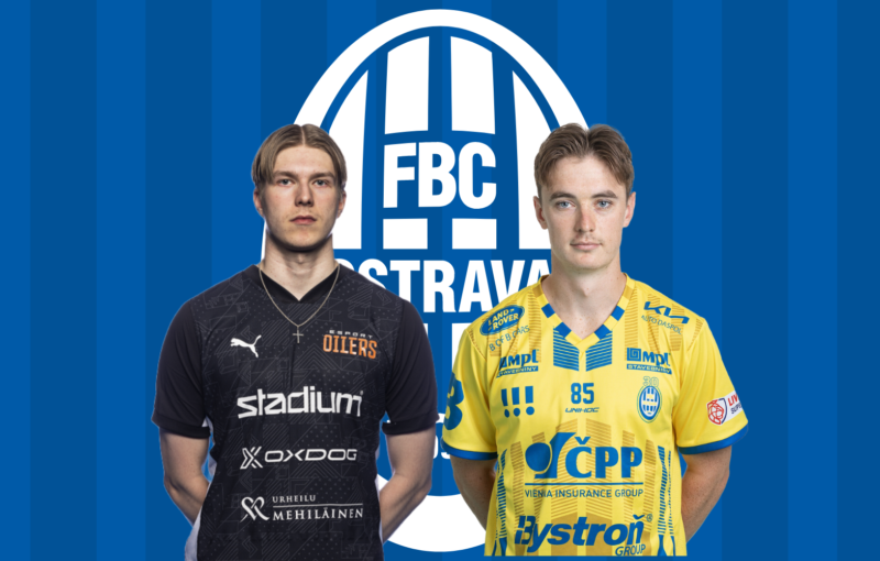 Tuomas Markkula a Jan Vojáček posílili ostravské FBC. Foto: FBC Ostrava