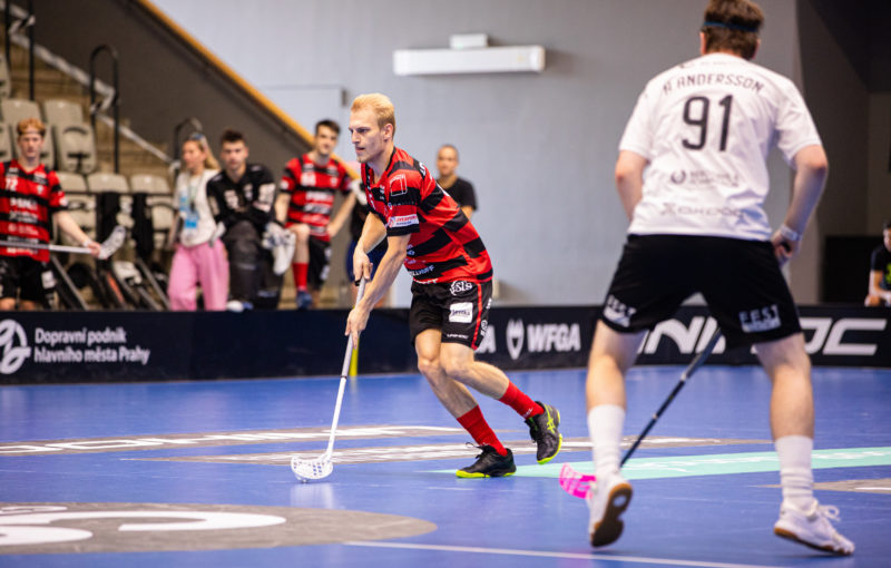 Tatran dokázal porazit Helsinborg. Foto: Matěj Pašek, Floorball in Prague