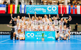 Florbalistky Pixba znovu vyhrály ženskou elitu na Czech Open 2024. Foto: Floorball in Prague