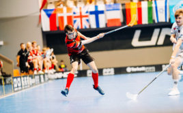 Petr Majer během Czech Open 2024. Foto: Floorball in Prague