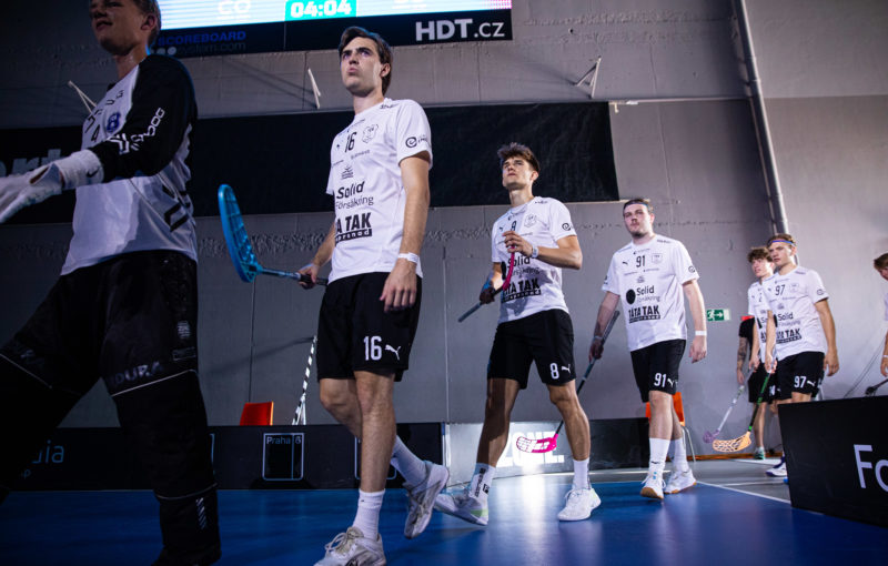 Jakub Kopecký (8) během Czech Open 2024. Foto: Matěj Pašek, Floorball in Prague