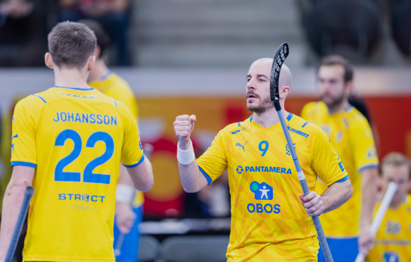 Alexandera Galante Carlströma v letošním výběru Švédů pro MS nenajdete. Foto: unihockey-fotos.ch, Claudio Schwarz