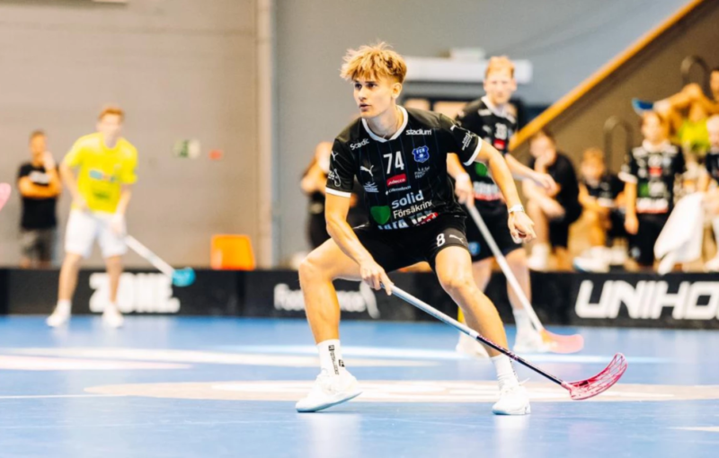 Jakub Kopecký míří do Kladna. Foto: Floorball in Prague