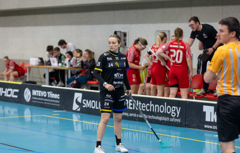 Polská útočnice se připravuje na těžkou sérii. Foto: FBC Ostrava