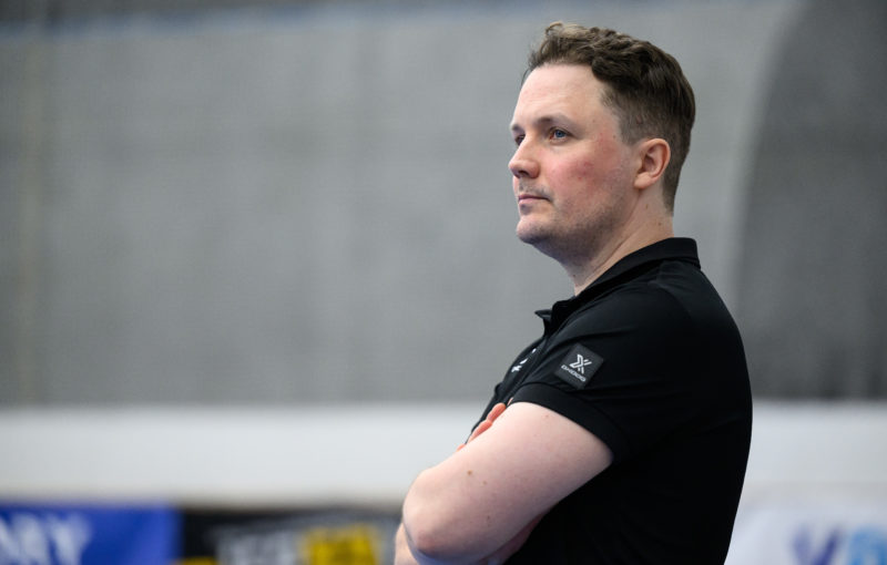 Joonas Naava trénuje Mladou Boleslav druhou sezonu. Foto: Martin Flousek, Florbal Mladá Boleslav