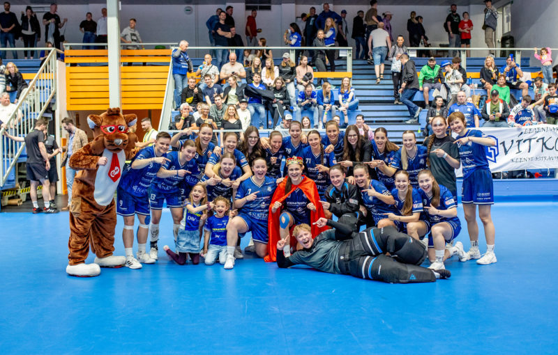 Vítkovice v Havířově dvakrát zvítězily a míří do Superfinále. Foto: Florbal Vítkovice