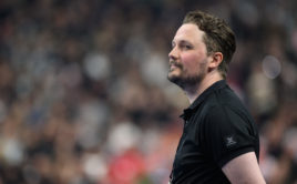 Joonas Naava v superfinále 2025. Foto: Martin Flousek, Český florbal