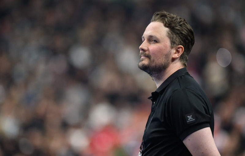 Joonas Naava v superfinále 2025. Foto: Martin Flousek, Český florbal