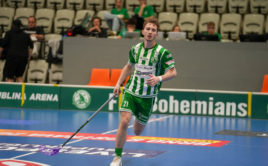 Jakub Buršík během play off 2025. Foto: FbŠ Bohemians