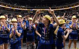 Florbalistky Vítkovic slaví zlatý hattrick. Foto: Matěj Pašek, Český florbal