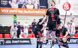Baráž mezi Vary a Ústím je srovnána na 2:2. Foto: Florbal Vary
