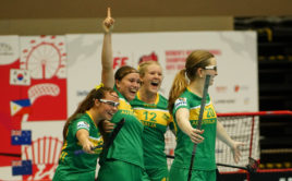 Florbalistky Austrálie shánějí finanční podporu. Foto: IFF