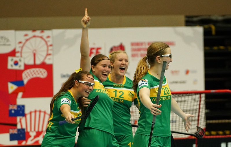 Florbalistky Austrálie shánějí finanční podporu. Foto: IFF