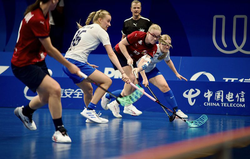 Češky podlehly Finsku 2:3. Foto: Český florbal